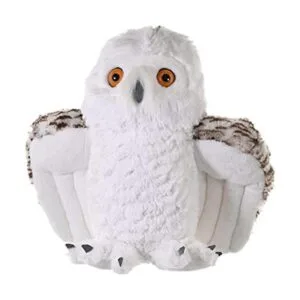 Wild Republic Peluche de búho nevado 12 pulgadas_1