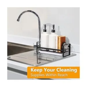 FANGSUN Soporte de esponja grande para fregadero de_6