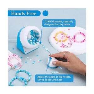Tilhumt Spinner de cuentas de arcilla giratorio eléctrico_4