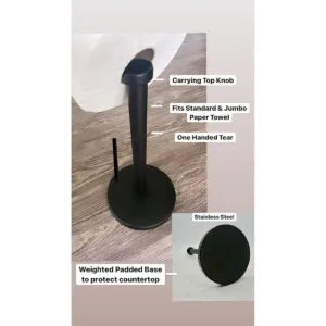 Steelware Central Toallero de papel de acero inoxidable_4