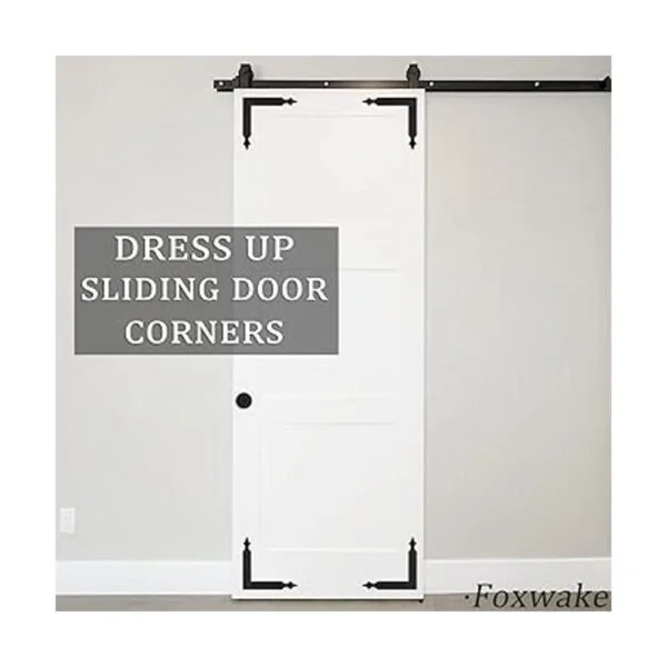 Foxwake Soporte decorativo de esquina para puerta de_2
