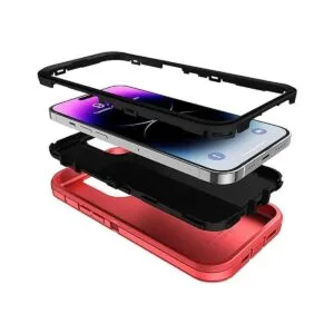 MXX Funda compatible con iPhone 14 Pro Max con pantalla_4