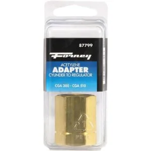 FORNEY 87799 Regulador de acetileno adaptador CGA 300 A_3