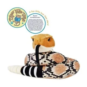 VIAHART Tiger Tale Toys Rambo The Rattlesnake Serpiente_3