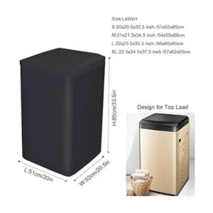 SUNSURE Cubierta para lavadora a prueba de polvo_6