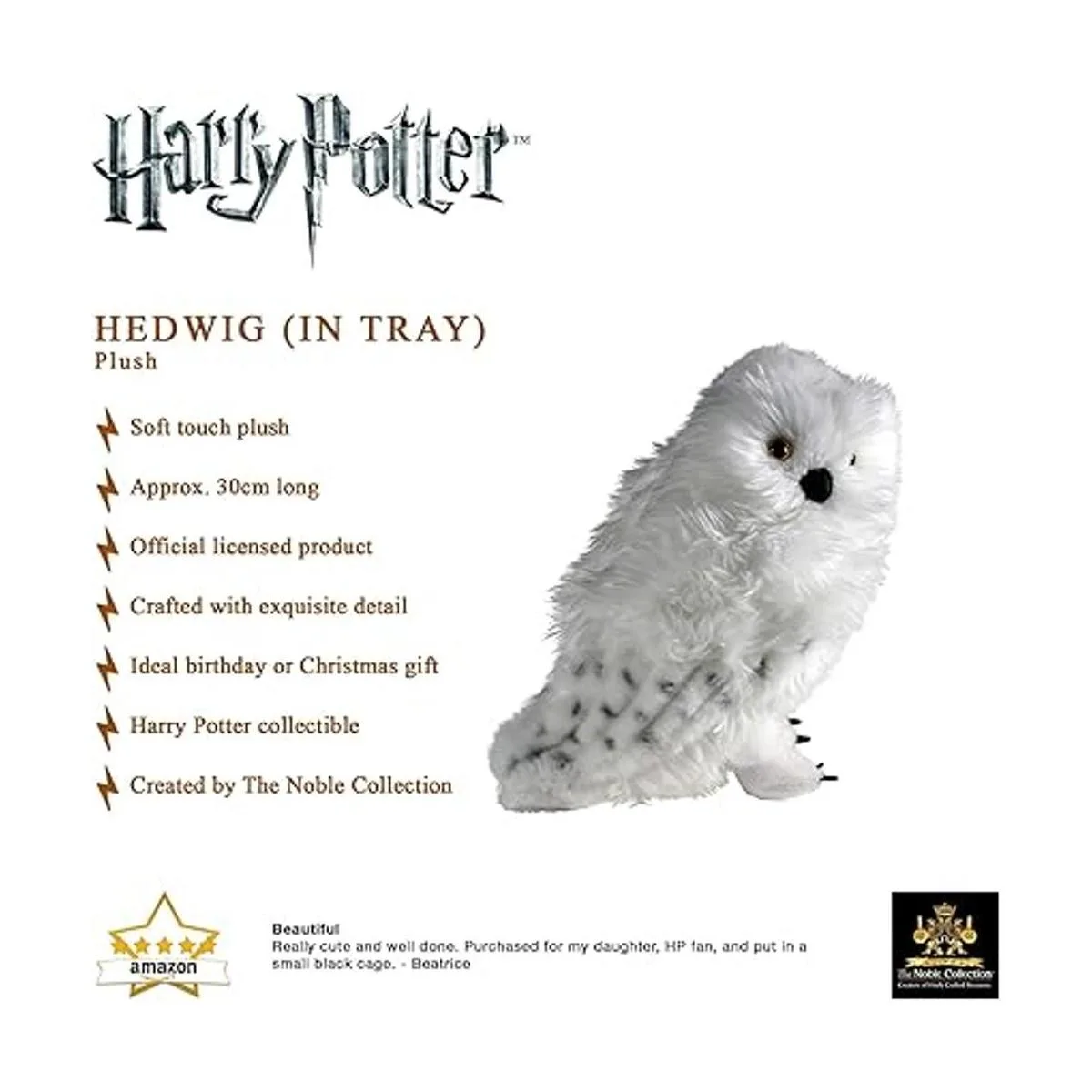 Peluche Harry Potter Hedwig_3