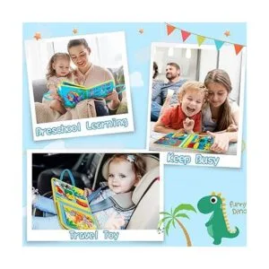 MORNOR Tablero ocupado para niños pequeños de 1 2 3 4_5