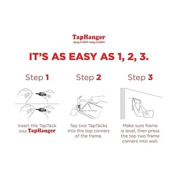 Kit para colgar cuadros TapHanger_5