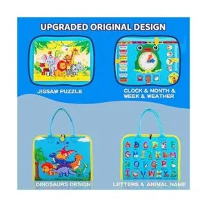 MORNOR Tablero ocupado para niños pequeños de 1 2 3 4_4