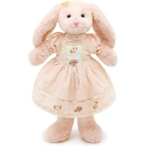 Oitscute Pequeño y suave conejo de peluche de 15_2