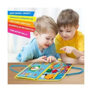 MORNOR Tablero ocupado para niños pequeños de 1 2 3 4_6