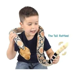 VIAHART Tiger Tale Toys Rambo The Rattlesnake Serpiente_2