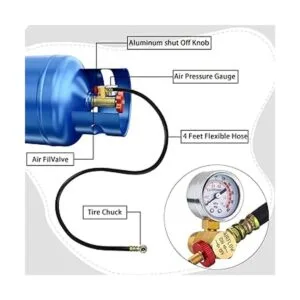 Kit de reparación de tanque de aire que incluye válvula de_7