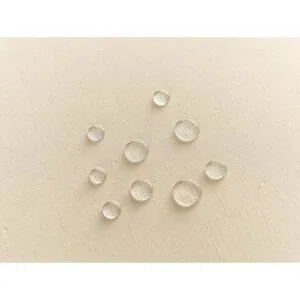 EHouseHome Mantel de lino sintético con ribete de encaje_7