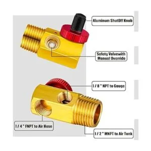 Kit de reparación de tanque de aire que incluye válvula de_4