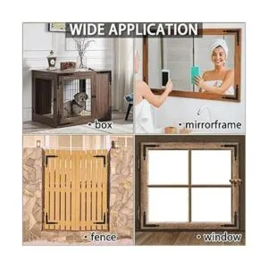 Foxwake Soporte decorativo de esquina para puerta de_6