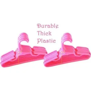 MyBrittanys 24 perchas rosadas compatibles con ropa de_2