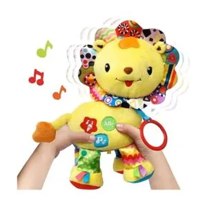 León bebé que se arruga y ruge de VTech_4