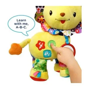 León bebé que se arruga y ruge de VTech_2