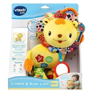 León bebé que se arruga y ruge de VTech_6