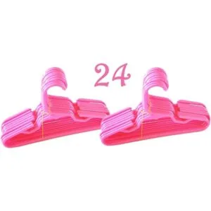 MyBrittanys 24 perchas rosadas compatibles con ropa de_3