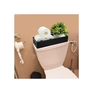 Tasybox Soporte de papel higiénico con almacenamiento_2