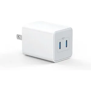 Cargador de pared USB C de 40 W 1 paquete de doble puerto_1