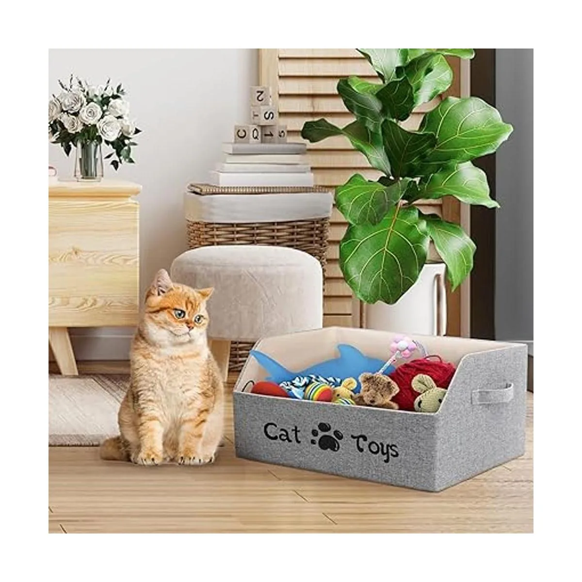 2 contenedores de juguetes grandes más gruesos para_6