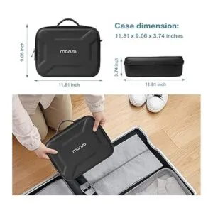 MOSISO Funda de transporte rígida de viaje compatible con_4