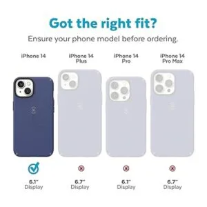 Speck Productos Carcasa de agarre Gemshell para iPhone 14_2