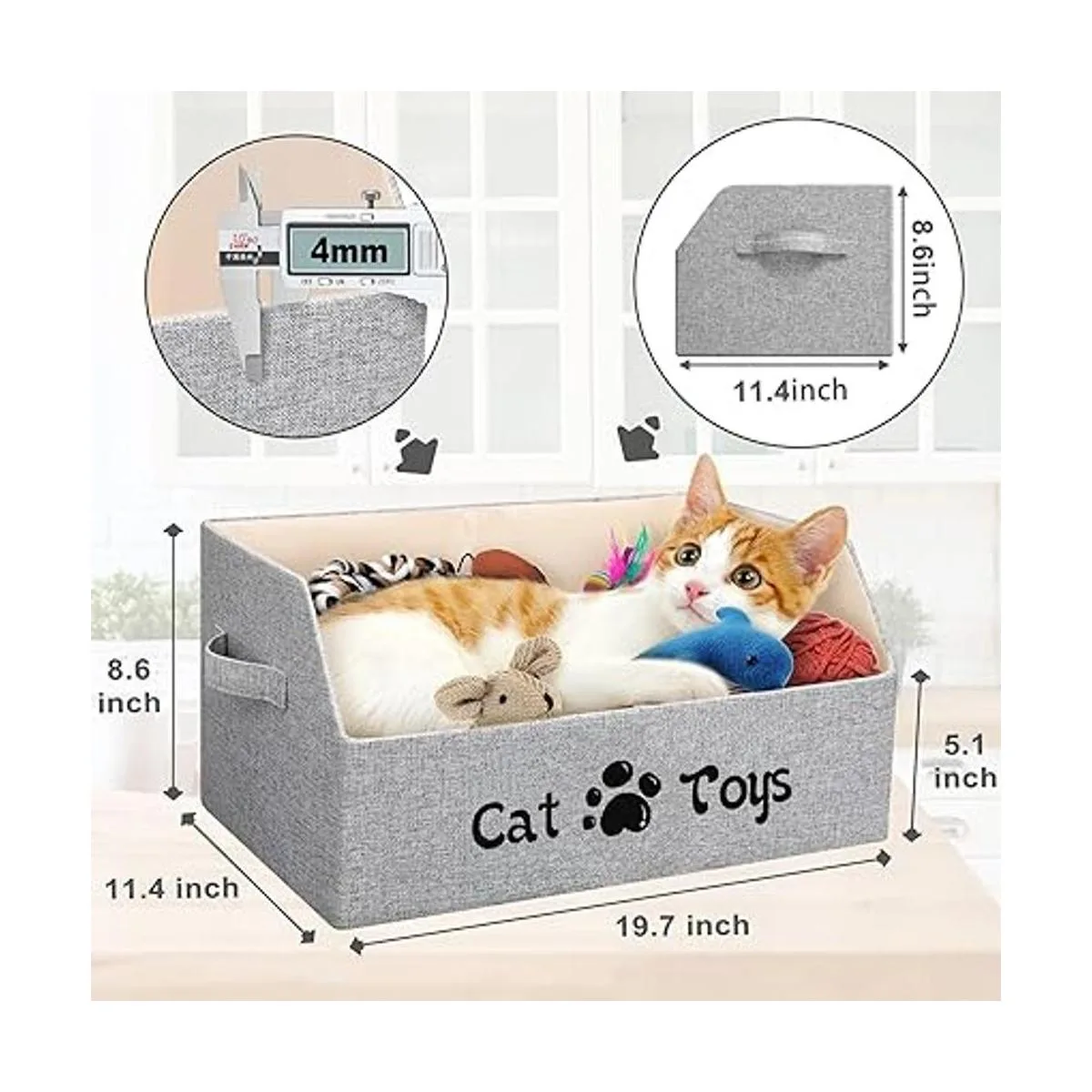 2 contenedores de juguetes grandes más gruesos para_2