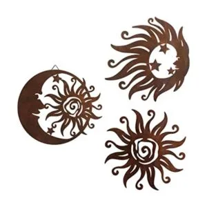 Silueta solar para colgar en la pared escultura de pared_1