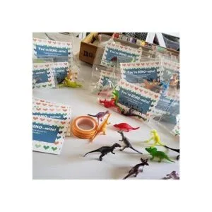 Juego de 168 piezas de mini figura de dinosaurio de_5