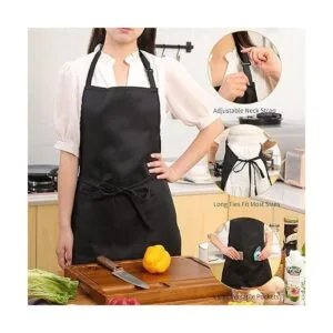 Tosewever Paquete de 4 delantales ajustables resistentes a_4