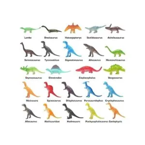 Juego de 168 piezas de mini figura de dinosaurio de_4