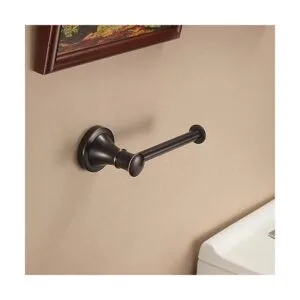 WOLIBEER Soporte de papel higiénico de bronce rollo de_2