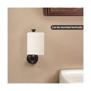 WOLIBEER Soporte de papel higiénico de bronce rollo de_4