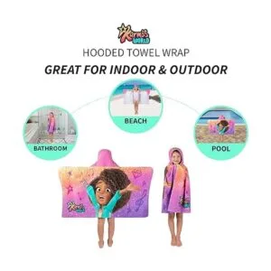 Karmas World Toalla de toalla de algodón suave con_5