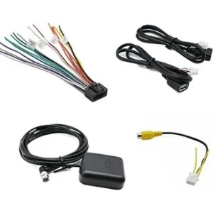 Radio estéreo para automóvil arnés de alimentación ISO de_1