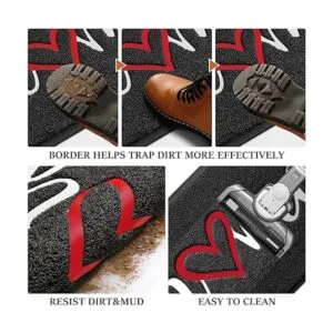 BeneathYourFeet Tapete de bienvenida duradero de perfil_5