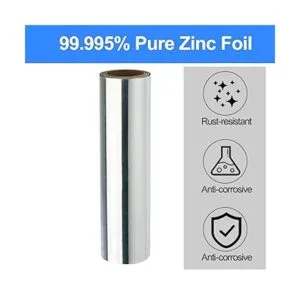 Lámina de zinc de alta pureza lámina de zinc puro tira_2