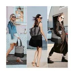 Mochila convertible para mujer mochila portátil_3