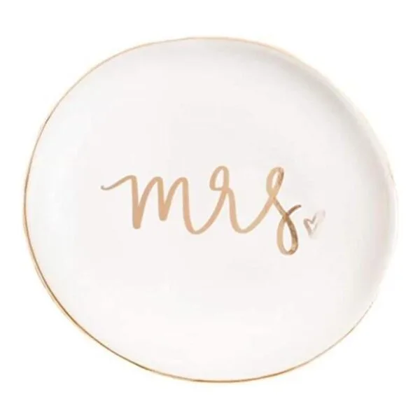 Sweet Water Decor Mrs. Jewelry Bandeja para platos_1