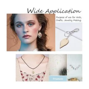 SUNNYCLUE 5 estilos 300 dijes de madera para pendientes_7