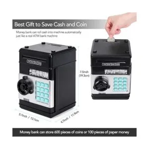 PhilaeEC Alcancía para niños moneda electrónica para_2