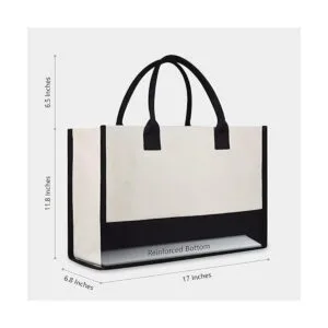 TOPDesign Bolsa de lona para esposa regalos de novia para_2