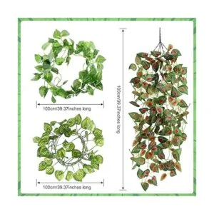 6 piezas de decoración de plantas de reptiles accesorios_3