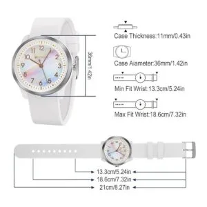 Reloj analógico para niños niñas y adolescentes de 5 a_3