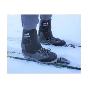 Leg Shield Polainas bajas diseño de gancho y bucle para_3