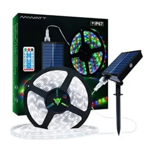 Tira de luces LED solares para exteriores tira LED IP67_1